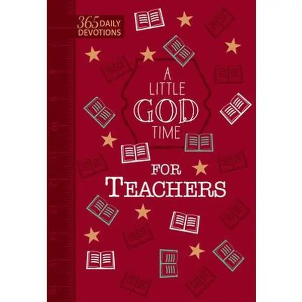 USED Book - A Little God Time for Teachers (Gift Edition): 365 Daily Devotions by Broadstreet Publishing Group LLC (Imitation Leather) - english