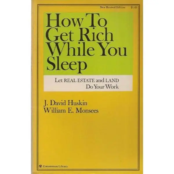 USED Book - How to get rich while you sleep by J. David Huskin (Paperback) - english