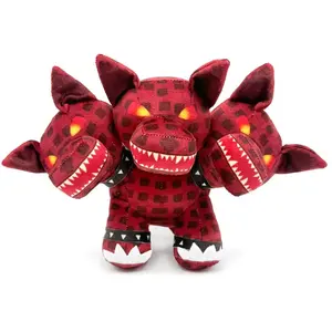New Steal A Brainrot Game Plush Cerberus Doll Three-headed Monster Plush Red Triceratops Doll Kid New Year Birthday Gift