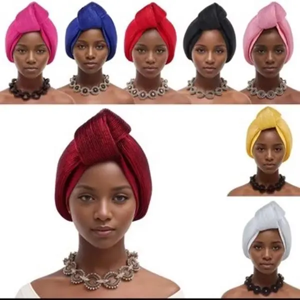 AAEssentials African Elegant Gele Turban
