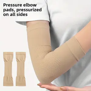 Compression Elbow Sleeves for Fitness |   100% Polyester |   Breathable & Stretchable Arm Support |   Joint Protection |   Ideal for Weightlifting, Gym Training, Joint Protection Gear |   Secure Elbow Wrap |   Smooth Texture