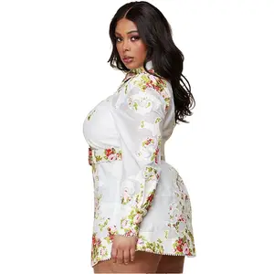 Cream Rosebud Shoulder Linen Sheer Dress