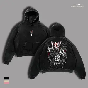 Ichigo Hollow Form Bleach Anime Shirt T-Shirt & Hoodie, Vintage Washed Oversized Graphic Tee, Vasto Lorde Mask Art, Kurosaki Ichigo Transformation, Unisex Streetwear Anime Merch Gift for Bleach Fans