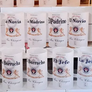 mens 16oz frosted beer mug Glass