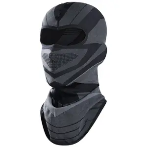 Full Face Mask, Balaclava Face Mask, 1 Piece Breathable Windproof Outdoor Sports Cycling Face Cover, Sports & Outdoor Protective Gear Accessories For Men