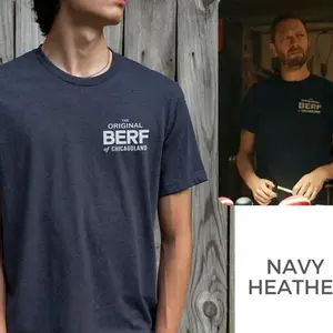 The Bear Show T-Shirt, Front Back Unisex Retro Jeremy Allen White Italian Beef Sandwich T-Shirt, The Original Beef of Chicagoland Shirt Menswear Top