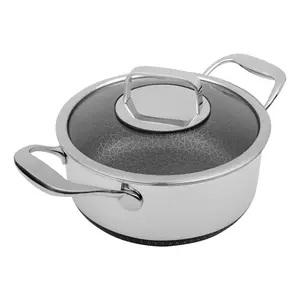 Livwell DiamondClad 3 Quart Hybrid Nonstick Potwith Lid