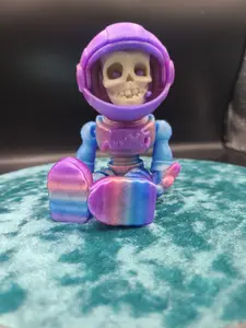 Astronaut Skeleton 3D Printed - Designed by Flexi Factory
