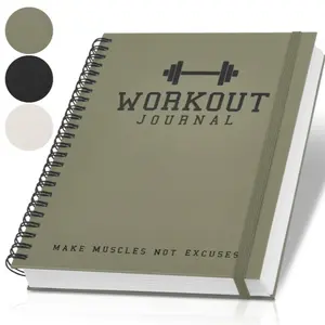Fitness Journal for Tracking Your Gym Goals Detailed Workout Planner Log Book For Men Women With Calendar