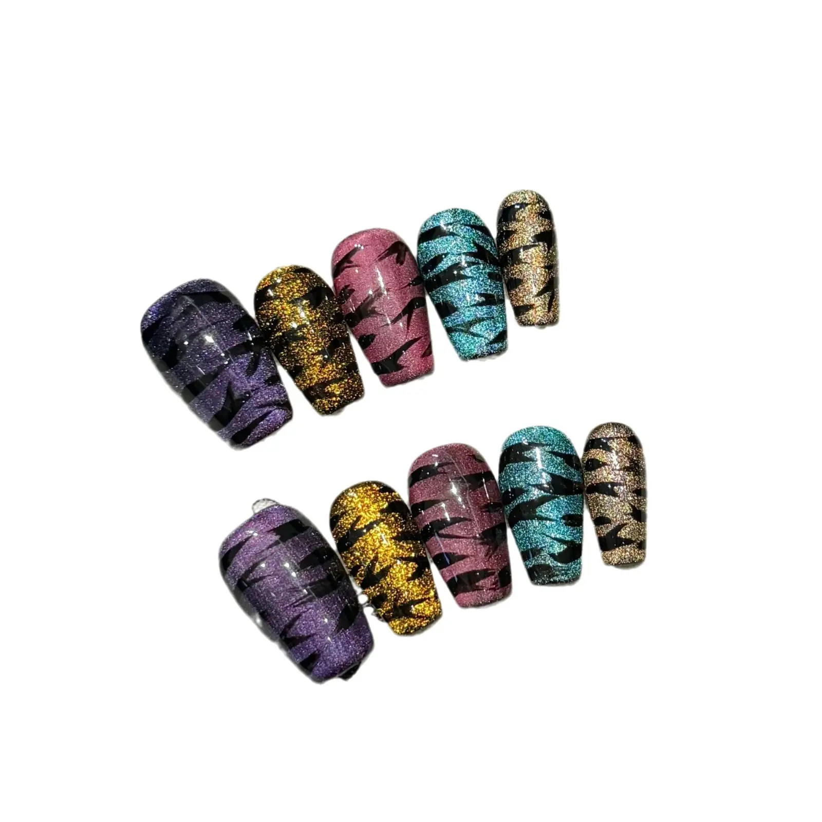 Yr.Choose various styles of nail art in the live streaming room and mix and match freely