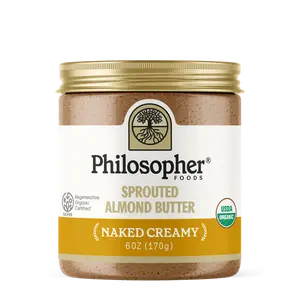 Naked Creamy Sprouted Almond Butter Naked Creamy Sprouted Almond Butter