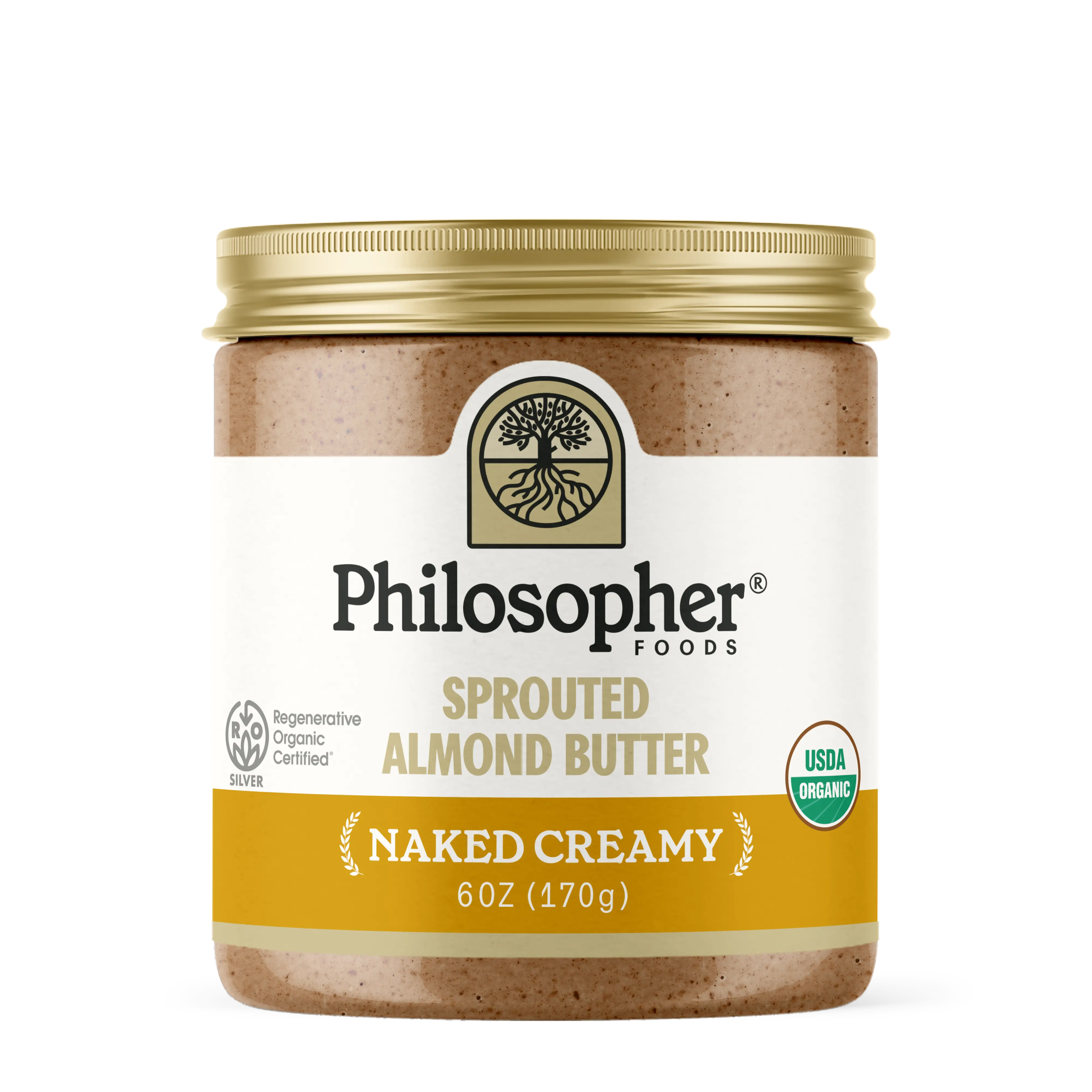 Naked Creamy Sprouted Almond Butter
