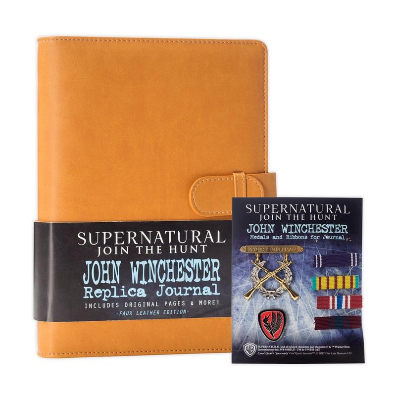 Supernatural John Winchester Replica Journal Bundle