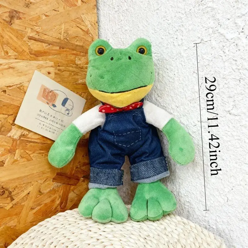 Cute Plush Frog Doll - Mr. Lonely Frog Soft Hugging Stuffed Toy, Multicolor Realistic Stuffed Animal Gift for Valentine's Day, Birthday Occasions, Mr. Lonely Frog Plush Toy
