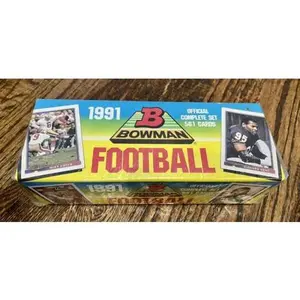 1991 Bowman Football Complete Set of 561 Cards - Factory Sealed