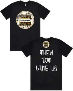 Compton Not Like Us Shortsleeve Cotton Tshirt
