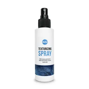 PARK J All Natural Texture Spray with Rose Water, 4 Oz - For Fluffy Textured Hair, Spray Haircare Gel Gentle salt spray light hold