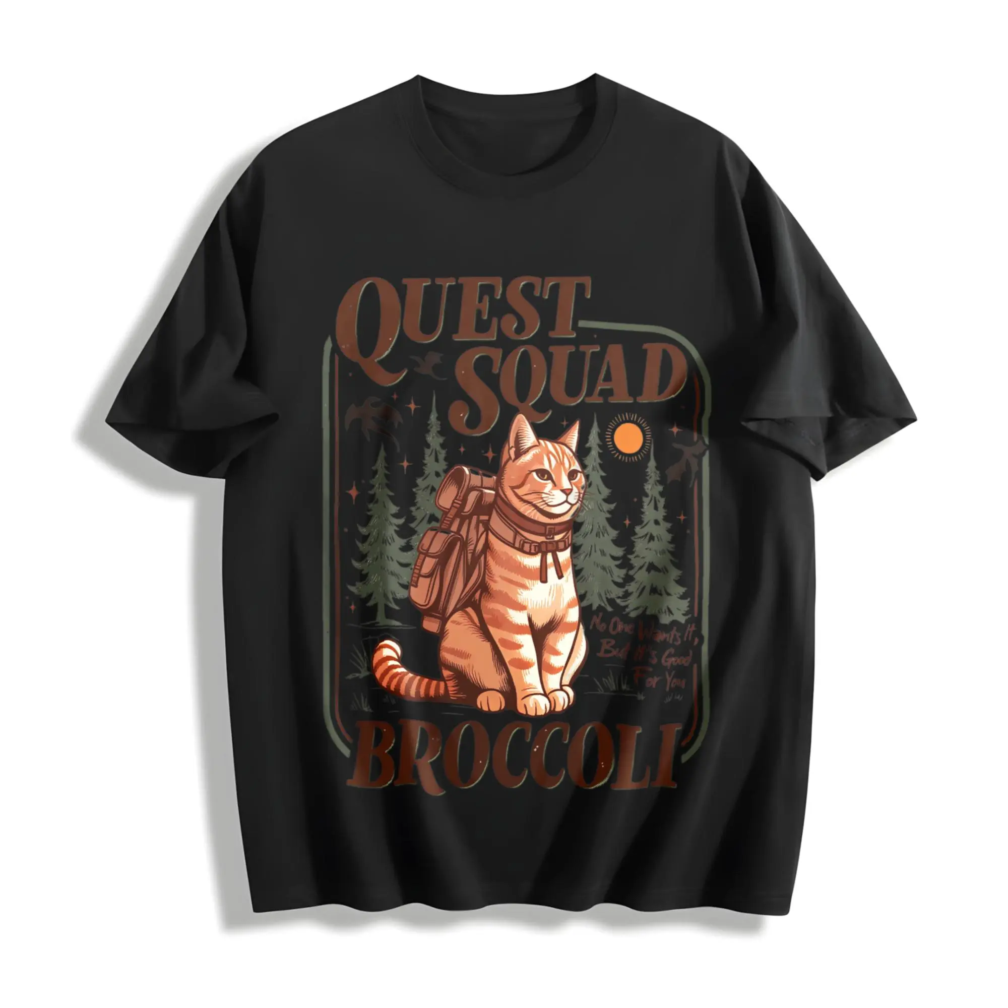 Onyx Storm Quest Squad Broccoli Shirt, Fourth Wing Shirt, Broccoli Cat TShirt, Ridoc Romantasy Fan Shirt, Dragon Rider Tee
