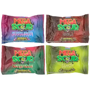 Barnetts Mega Sour Candy Bundle (4 flavors)