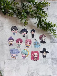 Kpop demon hunters stickers huntrix saja boys