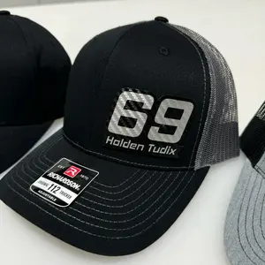 Custom name and number hat