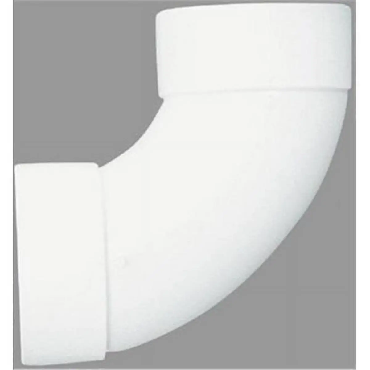 212 MAIN Genova Products V-306 6 in. PVC SD Elbow - 0.25, Water Pipe