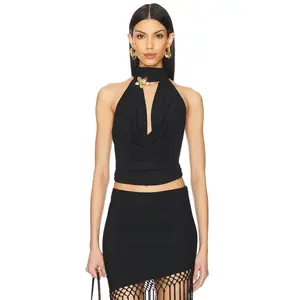 Runaway The Label Farley Top in Black