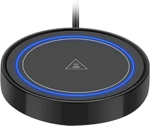 Coffee Mug Warmer Electric Beverage Warmer for Office Home Desk Use Smart Cup Warmer Thermostat Coaster for Hot Coffee Tea Espresso Milk with Gravity Switch Auto On/Off 135F