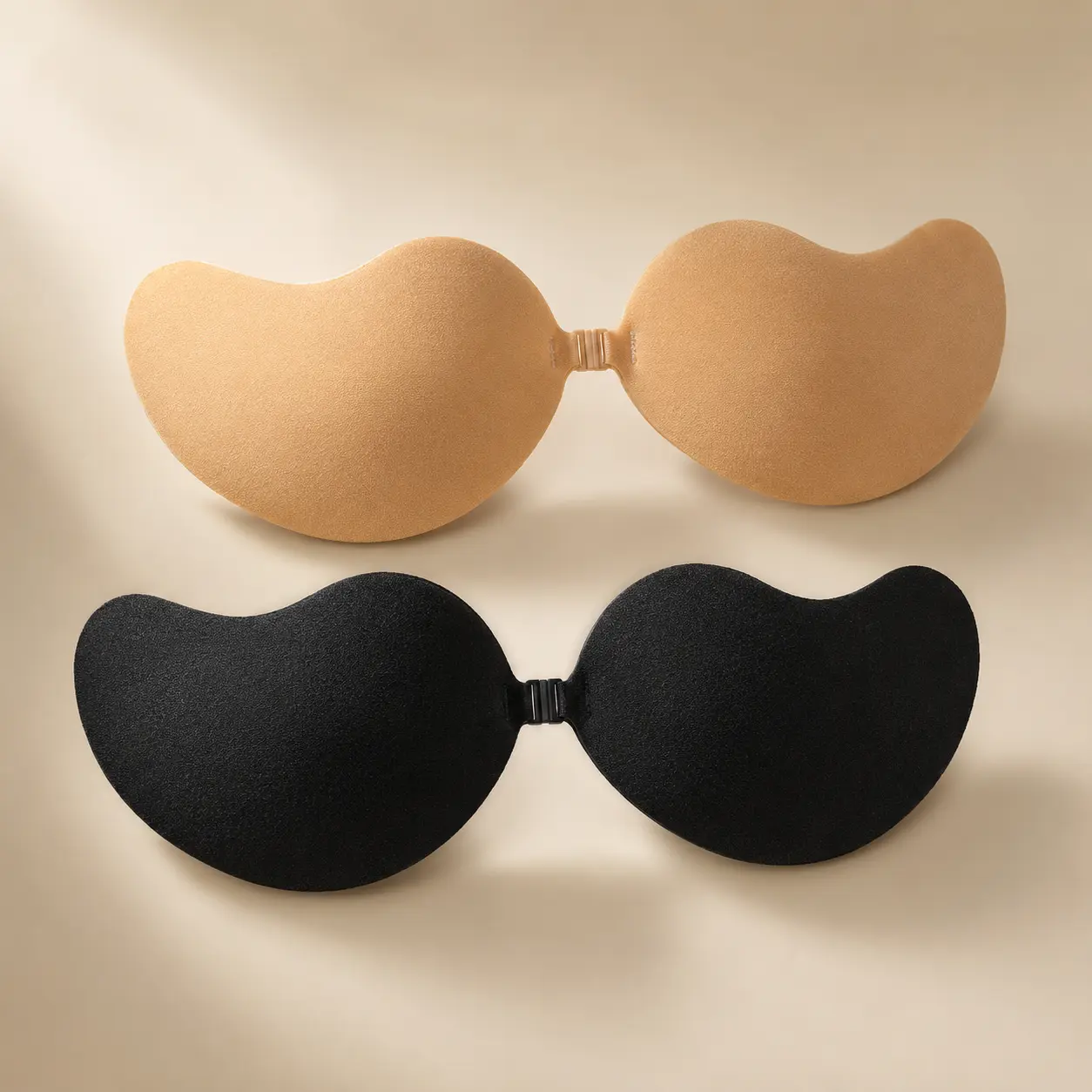 2Pairs Strapless Adhesive Bra Duo Invisible Silicone Bra for Backless Dresses Party Fashion Hack TikTok Trend