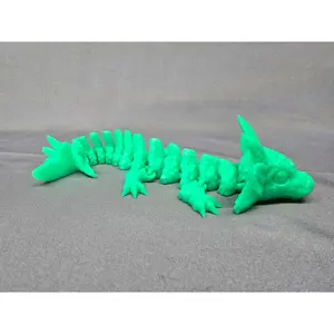 Axolotl Baby Dragon articulating figurine is an adorable fun fidget toy and decoration articulate animal