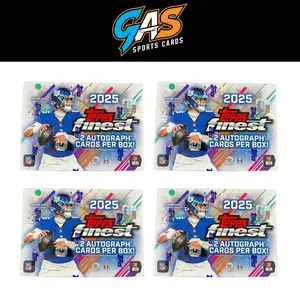 Break 2026 - 1/2 Case - 4 Box Break - (4) 2025 Topps Finest Football Hobby Boxes - Sport Trading Cards