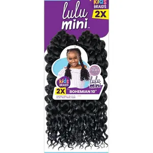 Sensationnel Lulu Mini 2x Bohemian 10″ Crochet Hair