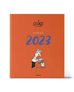 USED-Quino 2023 Agenda Encuadernada Naranja by Quino (Unknown)