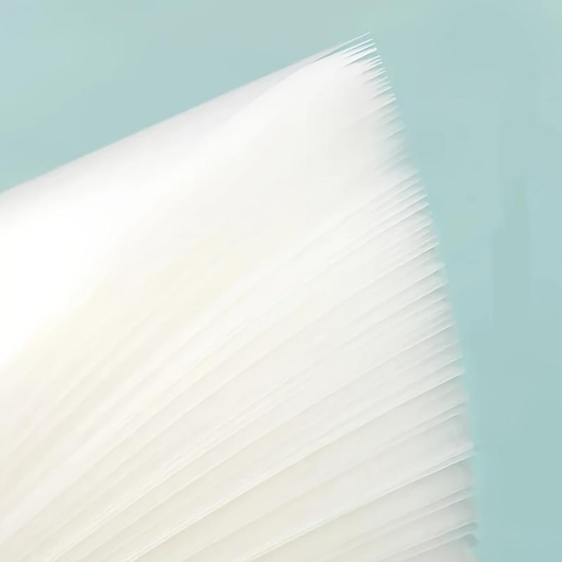 50 Sheets/pack Transparent Sticky Notes, High Adhesive Stickers, Notepads, Stationery Supplies for School