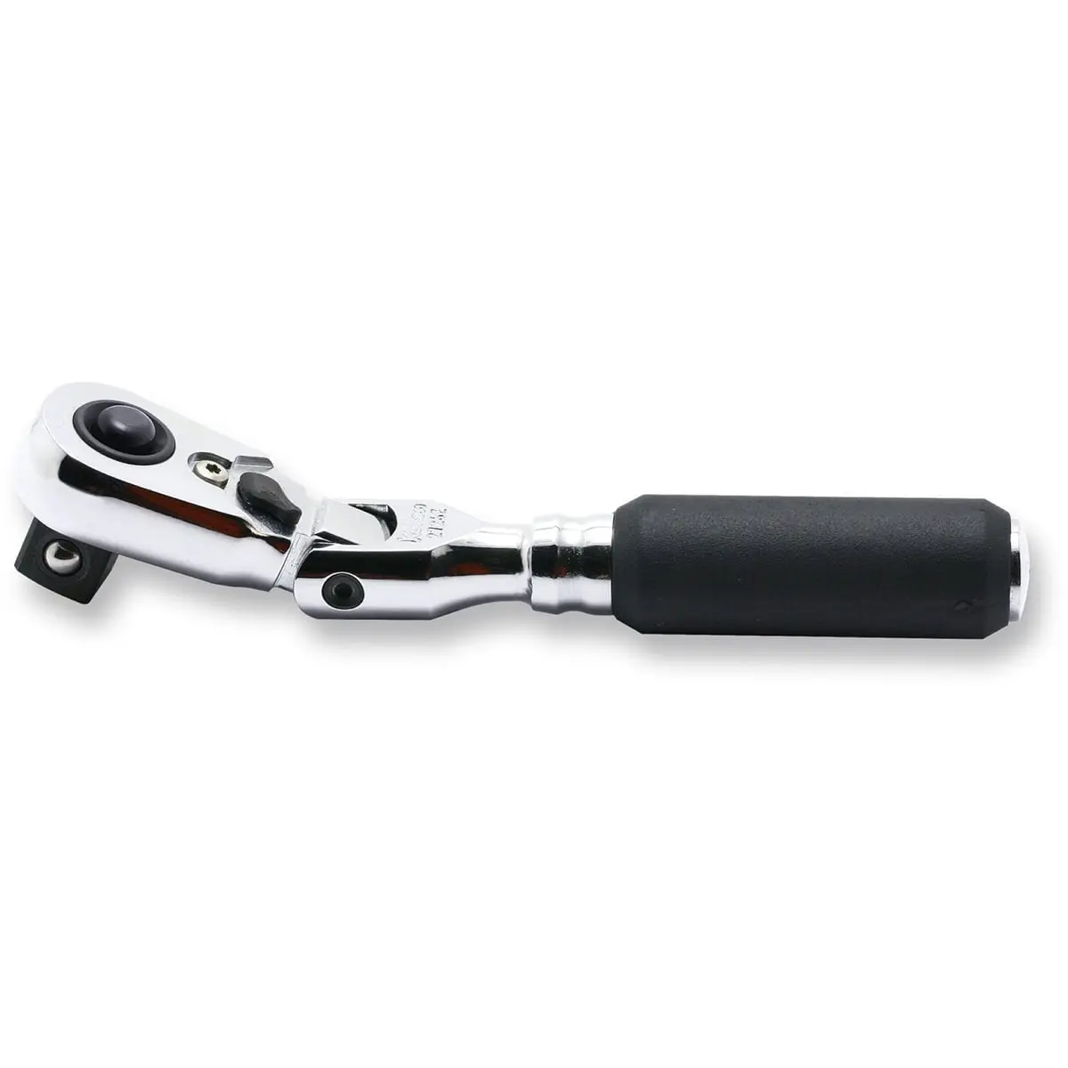 Ko-ken USA KKN2726ZB-3-8 High Torque Low Backlash Ratchet Handle, 0.25 in. Quick Release Z-Series Body, 0.375 in. Square Drive, 72 Teeth Flexible Head, 114 mm Length