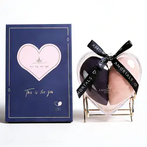 AMORTALS Makeup Sponge Set - 2-Piece Ultra-Soft Skin-Friendly Material for Foundation Concealer & Blush, Smart Shape Design for Precise Application, Compact Travel-Friendly
