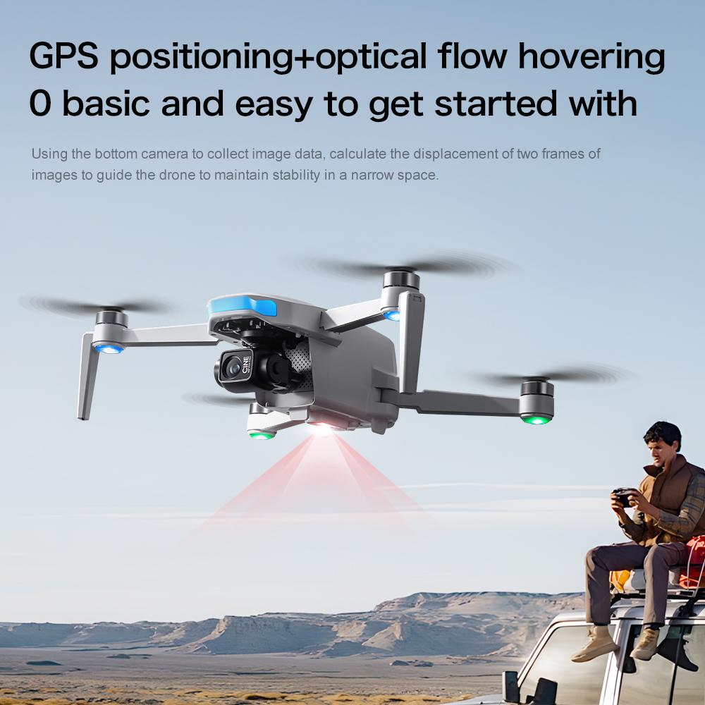 [Top-Tier Edition] 8K  GPS Drone for Adults, Dual 50fps Cameras, 3-Axis Gimbal Stabilization, 2000m Control Range, Large Screen Remote Controller, Auto Return Low Battery, 244g Lightweight, 2 Batteries