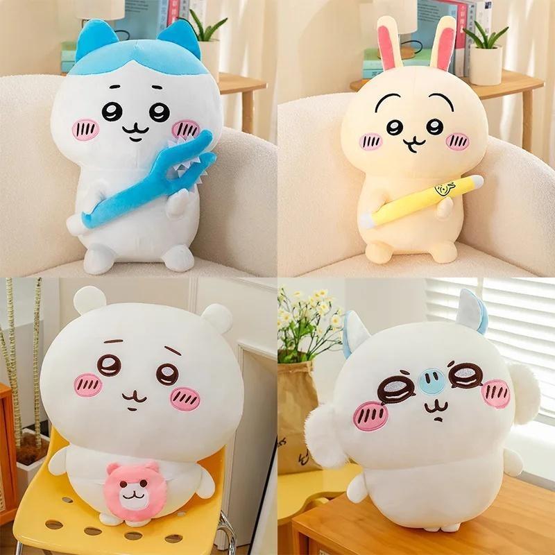 30CM Chiikawa Plush Pillow Kawaii Usagi Hachiware Doll Bedroom Sofa Pillow Ins Korean Cartoon Anime Friend Birthday Gift