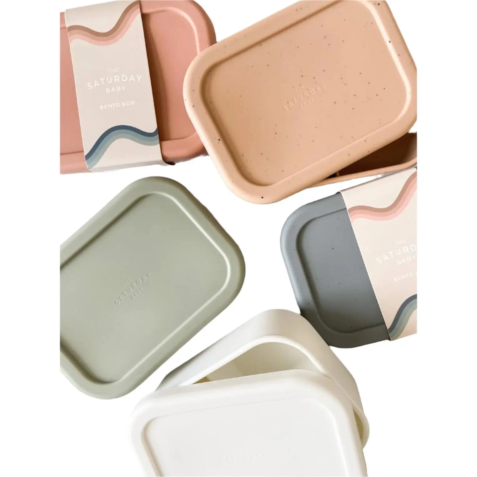SNACKSMART SILICONE BENTO BOX