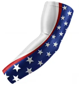 Baseball Compression Performance Arm Sleeve USA Patriotic