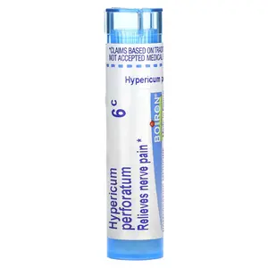 Boiron Hypericum Perforatum 6C, Nerve Pain Relief, 80 Pellets