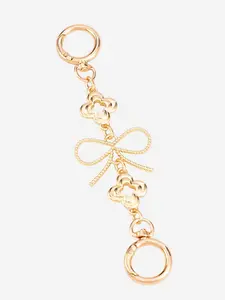 Bag chain extension buckle, bow four-leaf flower metal chain pendant bag pendant, small and exquisite versatile, shoulder bag decoration belt bag chain fashion bag accessories bag chain creative versatile metal buckle
