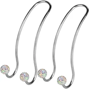 Auto Hooks Bling Car Hangers Organizer Seat Headrest Hooks Strong and Durable Backseat Hanger Storage Universal for SUV Truck Vehicle 2 Pack (AB)