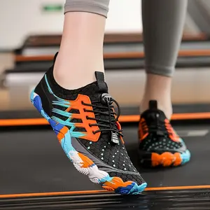 [Five-Finger Water Shoes] Men's And Women's Five-Finger Water Shoes, Versatile Yoga Shoes, Available in Large Sizes 35-46 for Water Activities