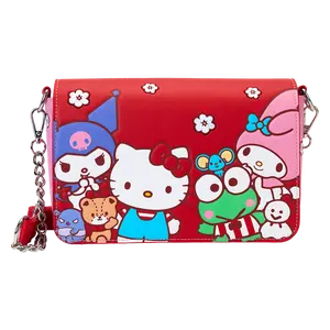 Sanrio Hello Kitty and Friends Color Block Crossbody Bag