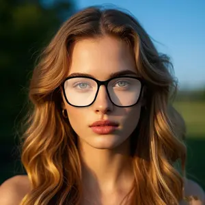 Smart Glasses with Audio Call & Voice Assistant, High Aesthetic Wearable Smart Eyewear, Student Gift, Holiday Present, All-Season Use, Wireless Smart Glasses