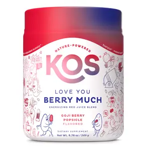 Love You Berry Much A tasty & energizing antioxidant-rich juice blend Convenient and healthy alternative to sugary drinks Delicious Goji Berry Popsicle flavor (28 servings)