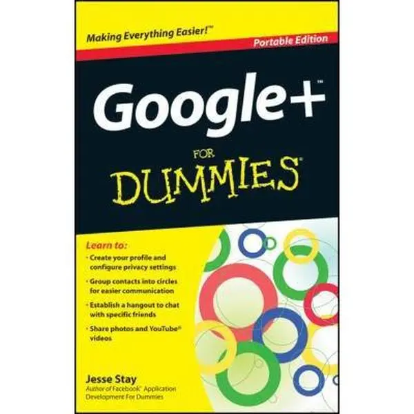 USED Book - Google+ For Dummies by Jesse Stay (Paperback) - english