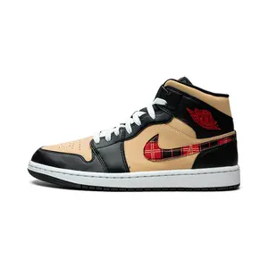 Air Jordan 1 Mid SE "Tartan Swoosh" DZ5329 001