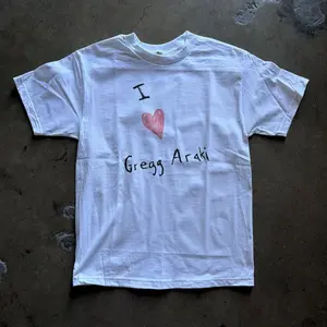 I Love Gregg Araki Tee - Graphic T-Shirt 100% Cotton,  Unisex Shirt Menswear Womenswear Streetwear Cotton Comfort